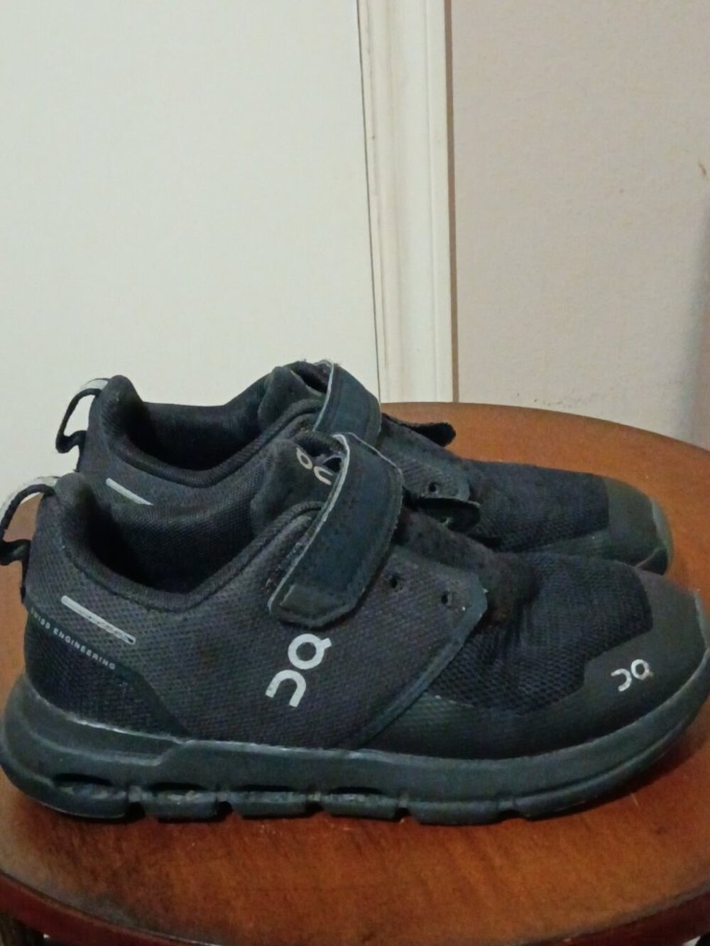 On Cloud Sky Kids Running Shoes Black Sneakers US Size K1 3KD11430485